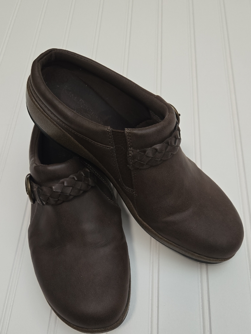 [5x$20] Kim Rogers Slip-On Braided Trim Casual Shoes / Size 9